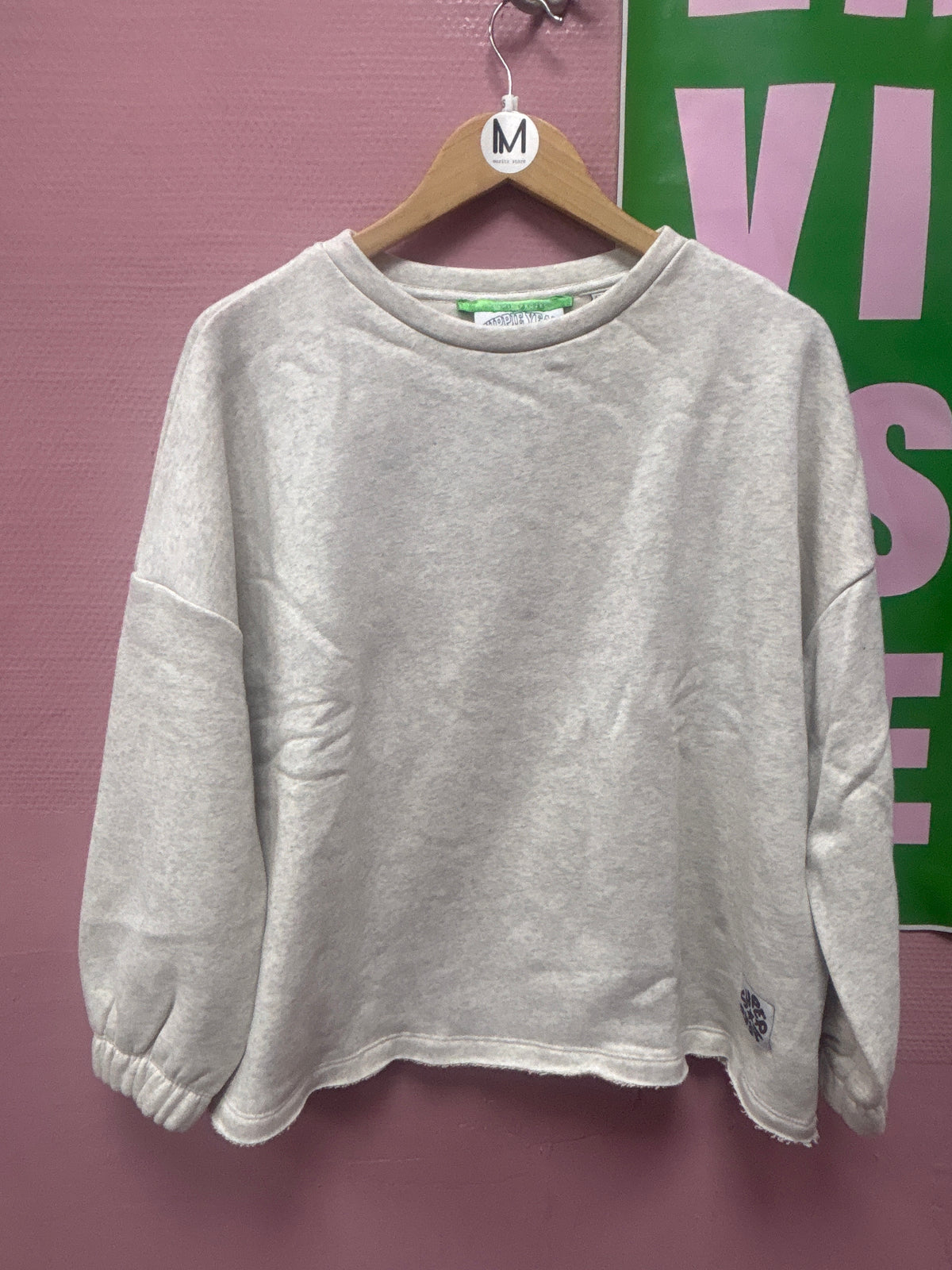 Sweater Supercool light silver  -  The Shirt Project