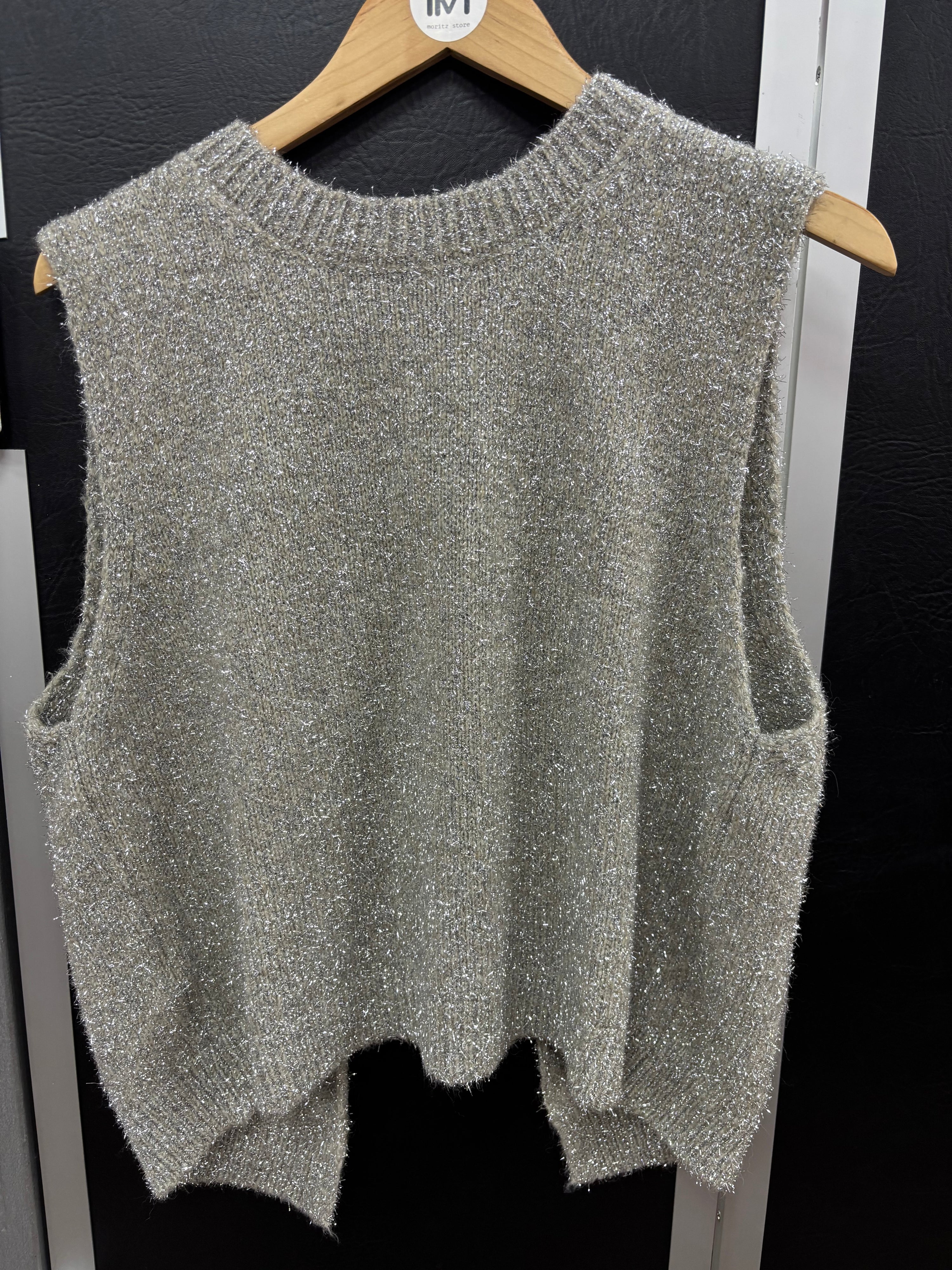 Pullunder PLATINUM SILBER - SHIRTAPORTER