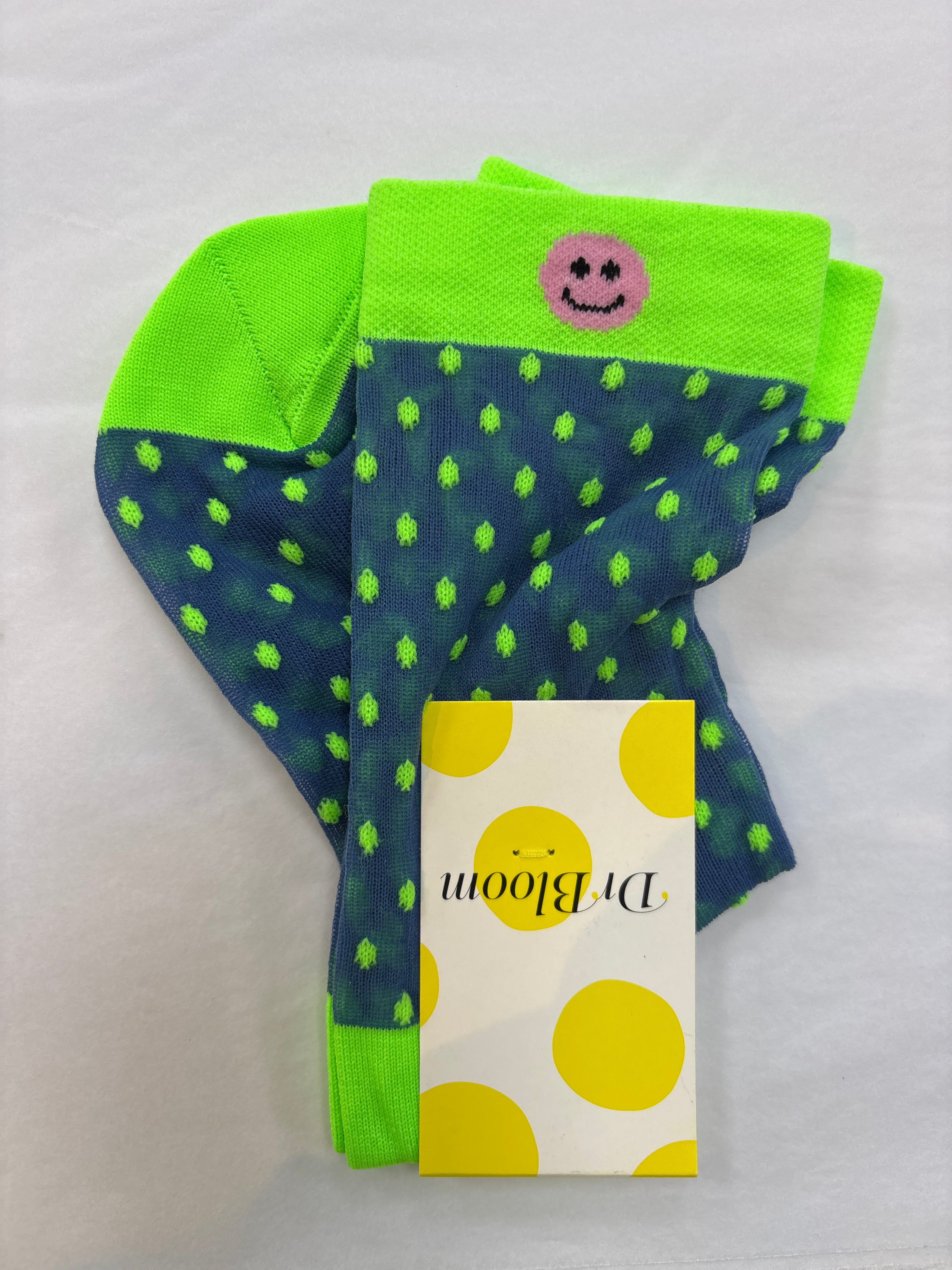 Socken PINK blau/grün  - DRBLOOM