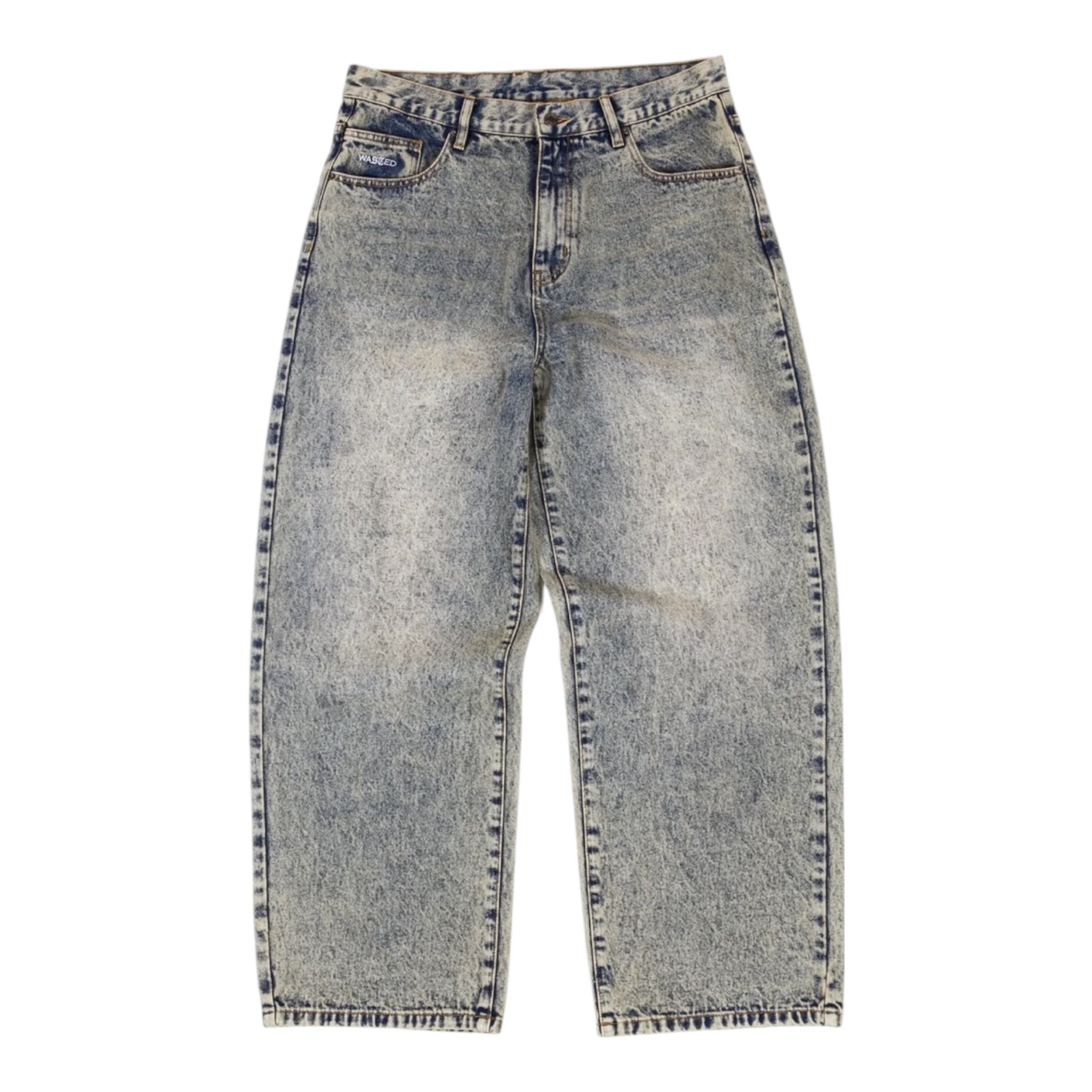 Grant Pant Acid Blue - Wasted Paris