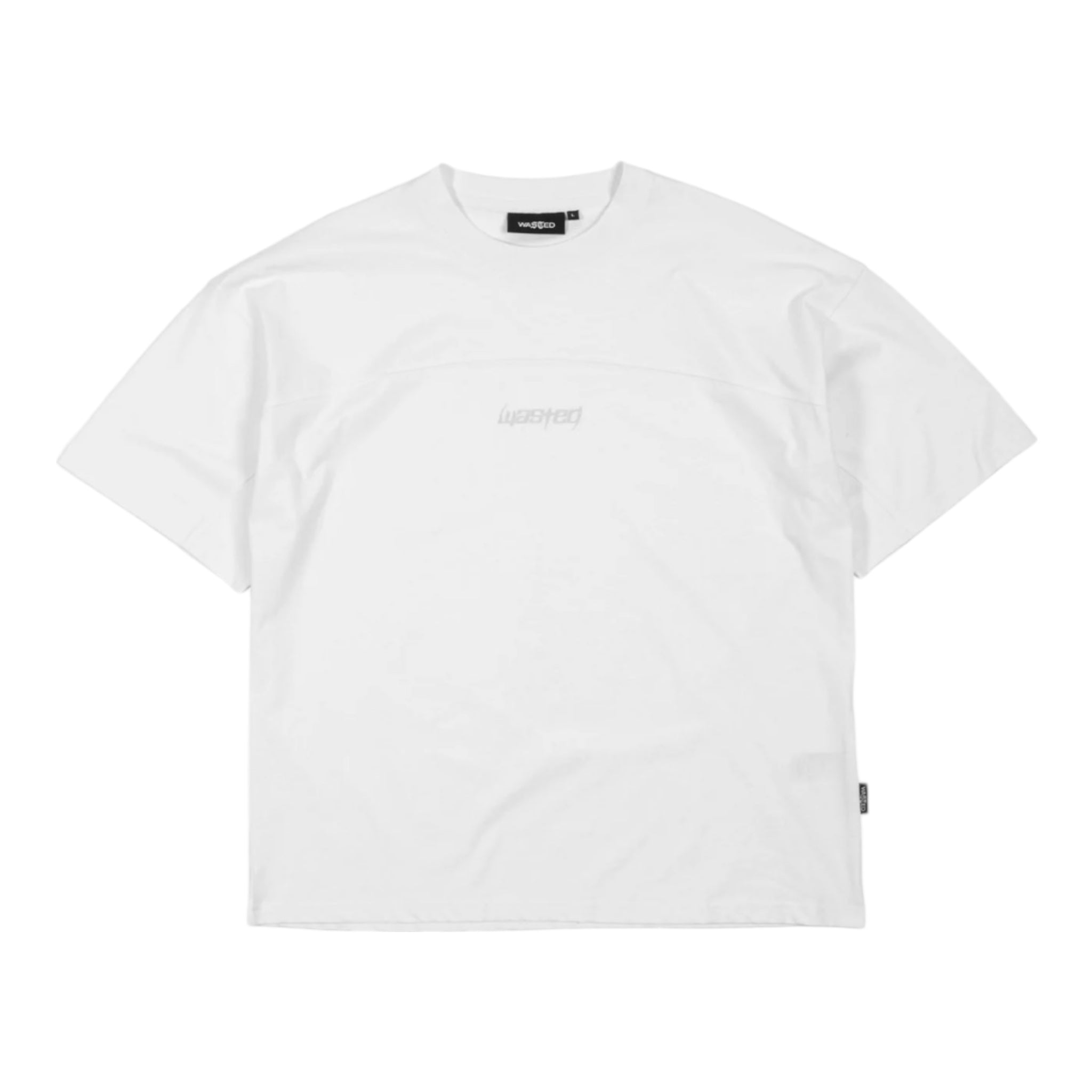 Switchblade Boxy T-Shirt White - Wasted Paris