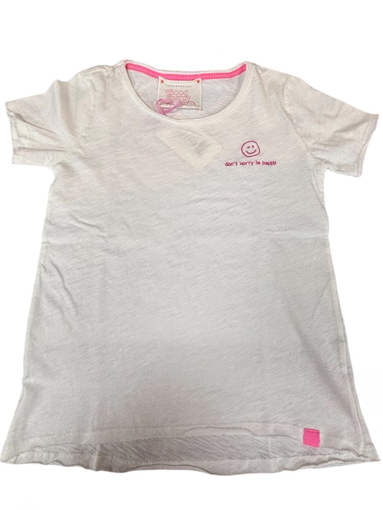 T-Shirt weiß Smiley- The Shirt Poject