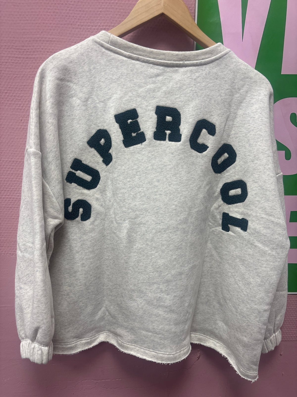 Sweater Supercool light silver  -  The Shirt Project