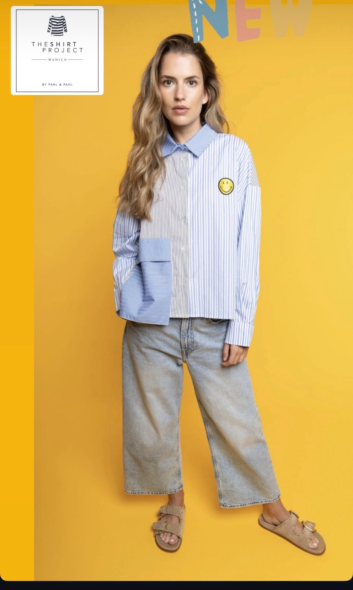 Bluse mix and match Smiley -  The Shirt Project