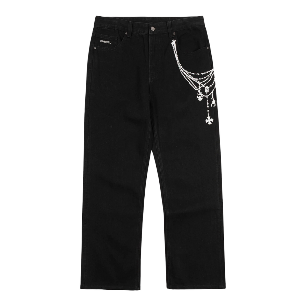 Faith Manc Pants Black - Wasted Paris