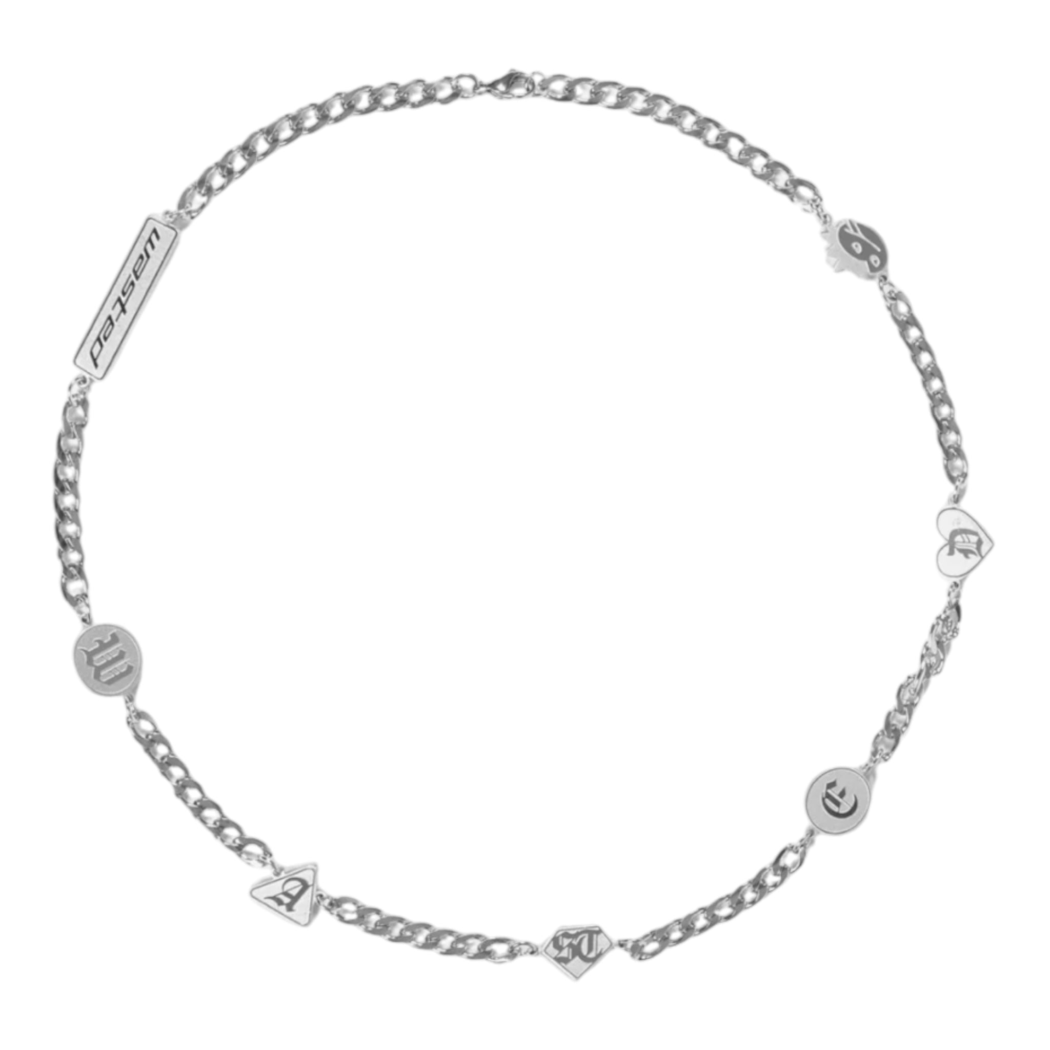 Necklace Silver Pulse - Wasted Paris