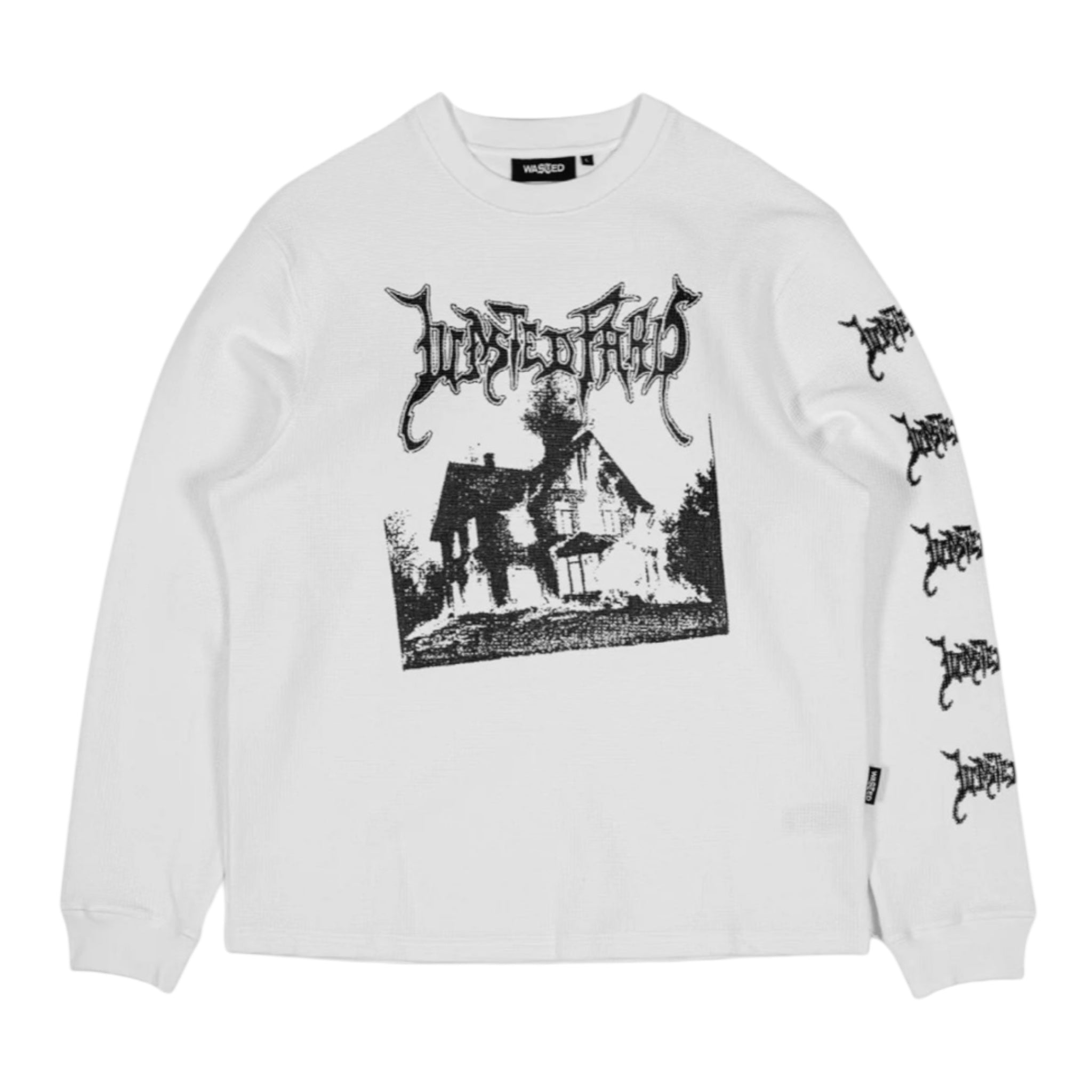 Ignited Thermal LS T-Shirt White - Wasted Paris