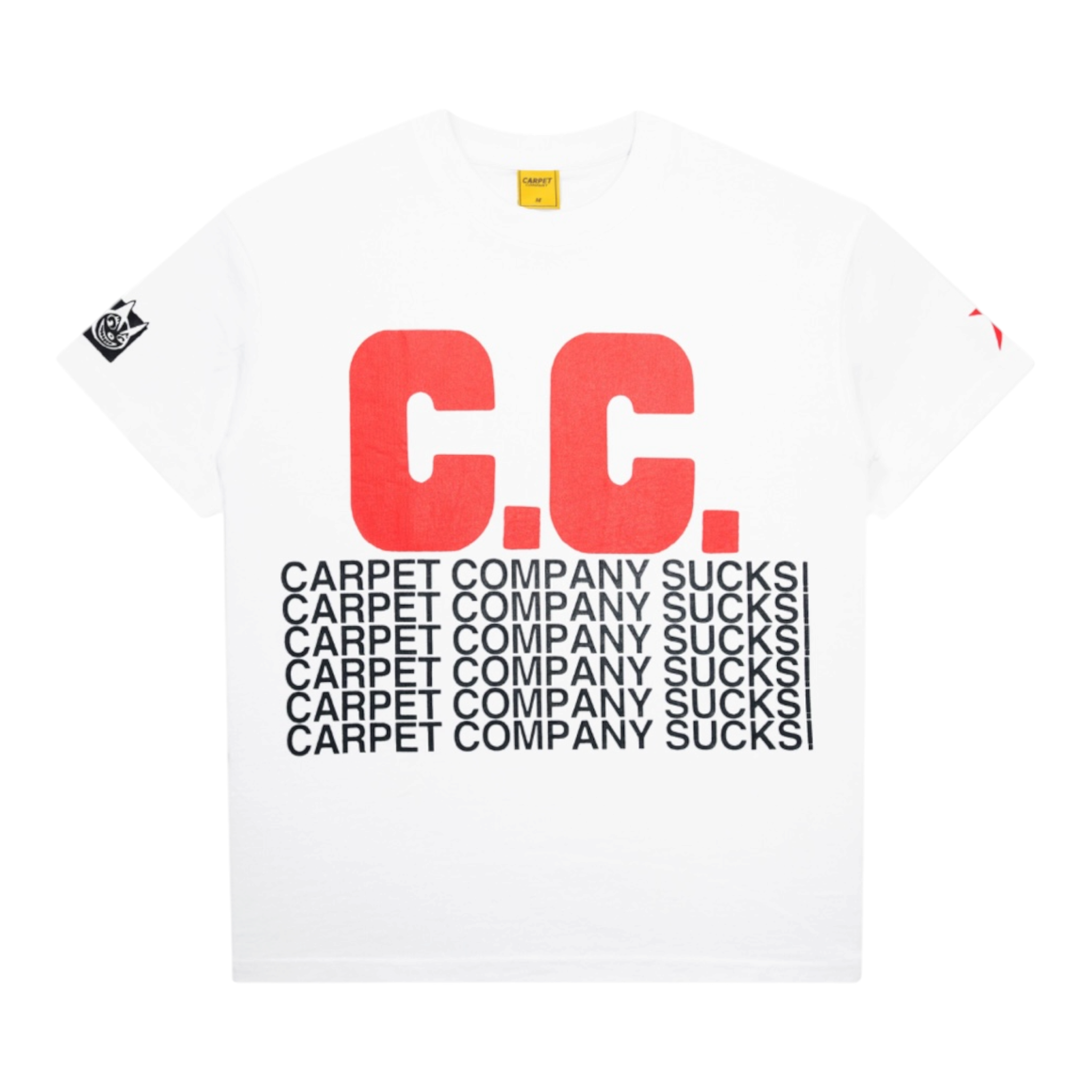C.C. Sucks T-Shirt White - Carpet Company