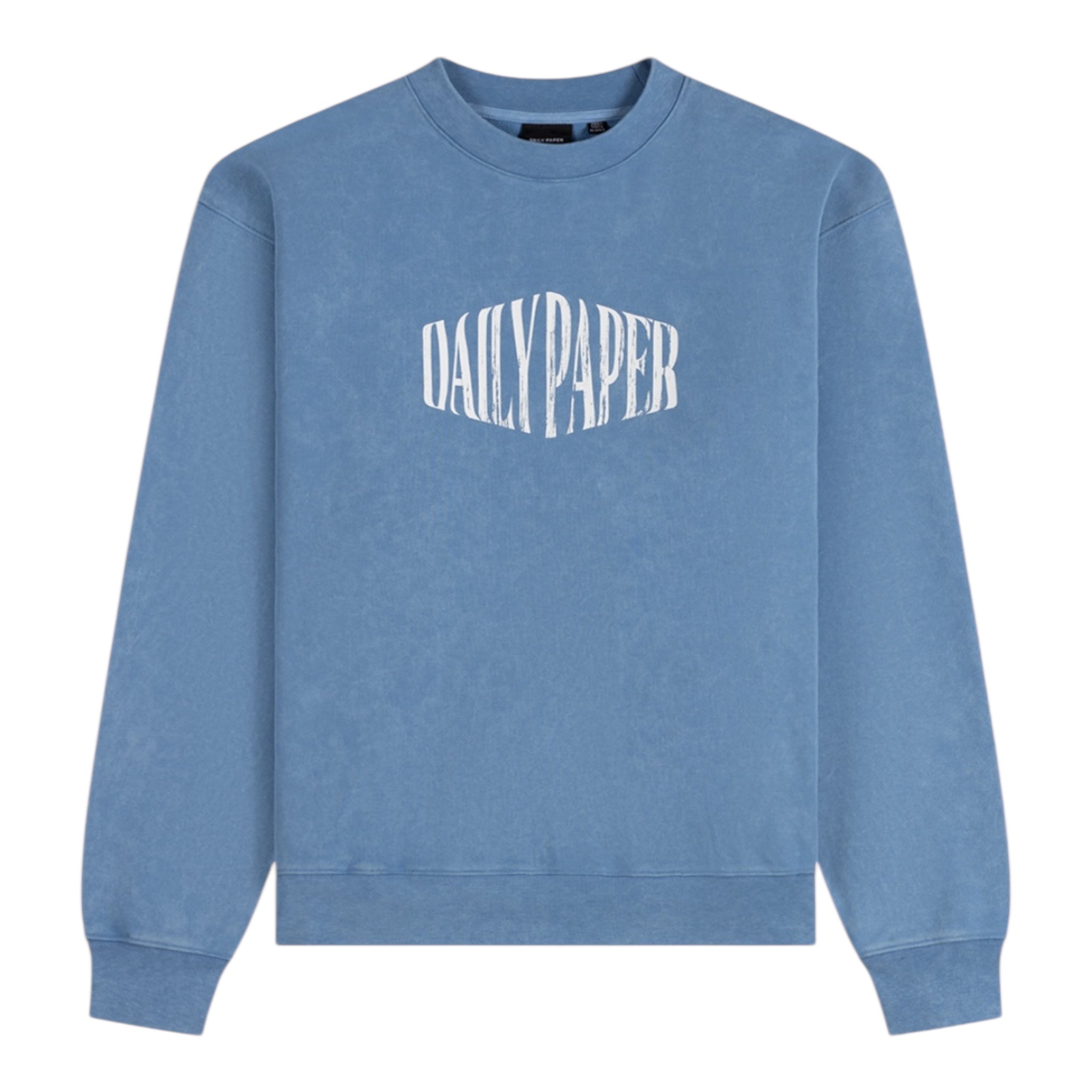 Vintage Logo Sweater Blue - Daily Paper