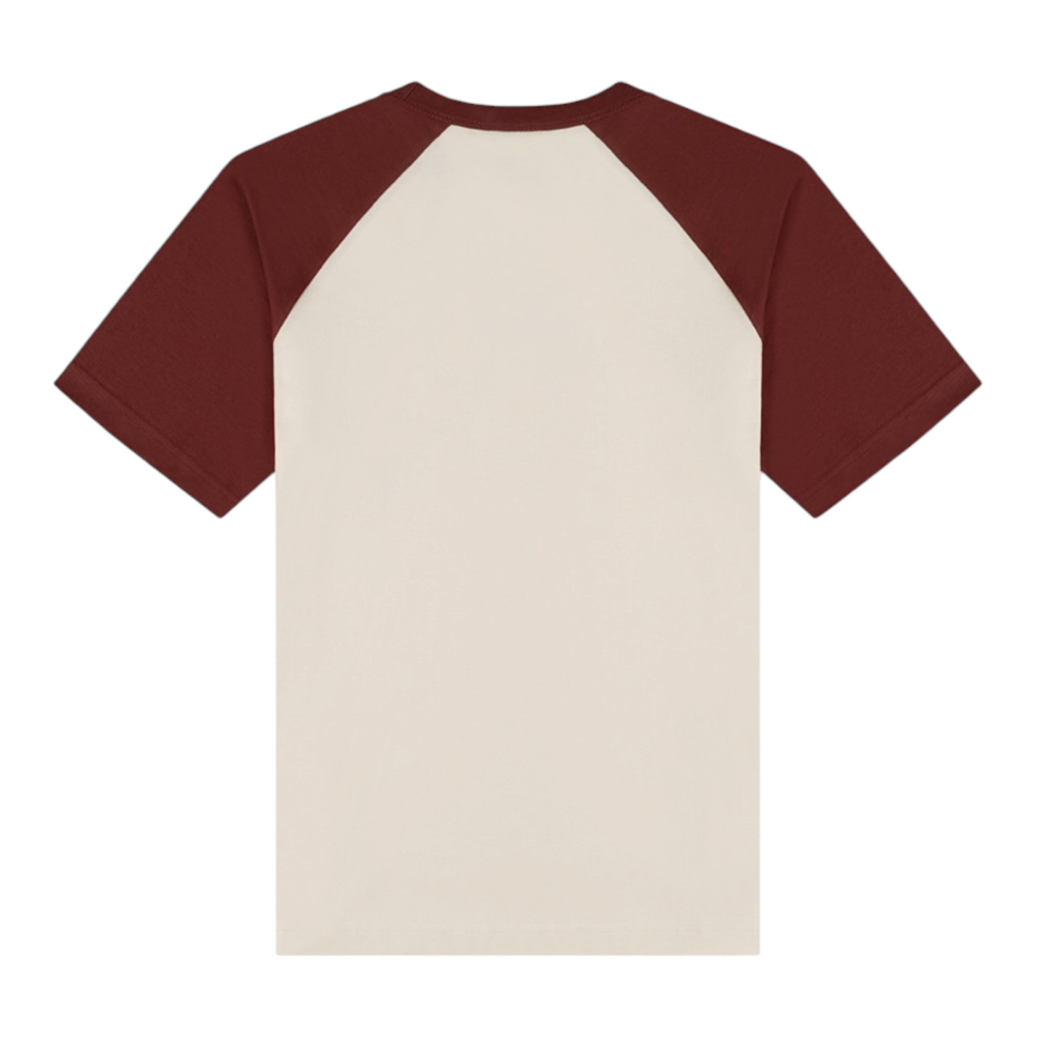 Contrast Sleeve Raglan T-Shirt Burgundy - Daily Paper