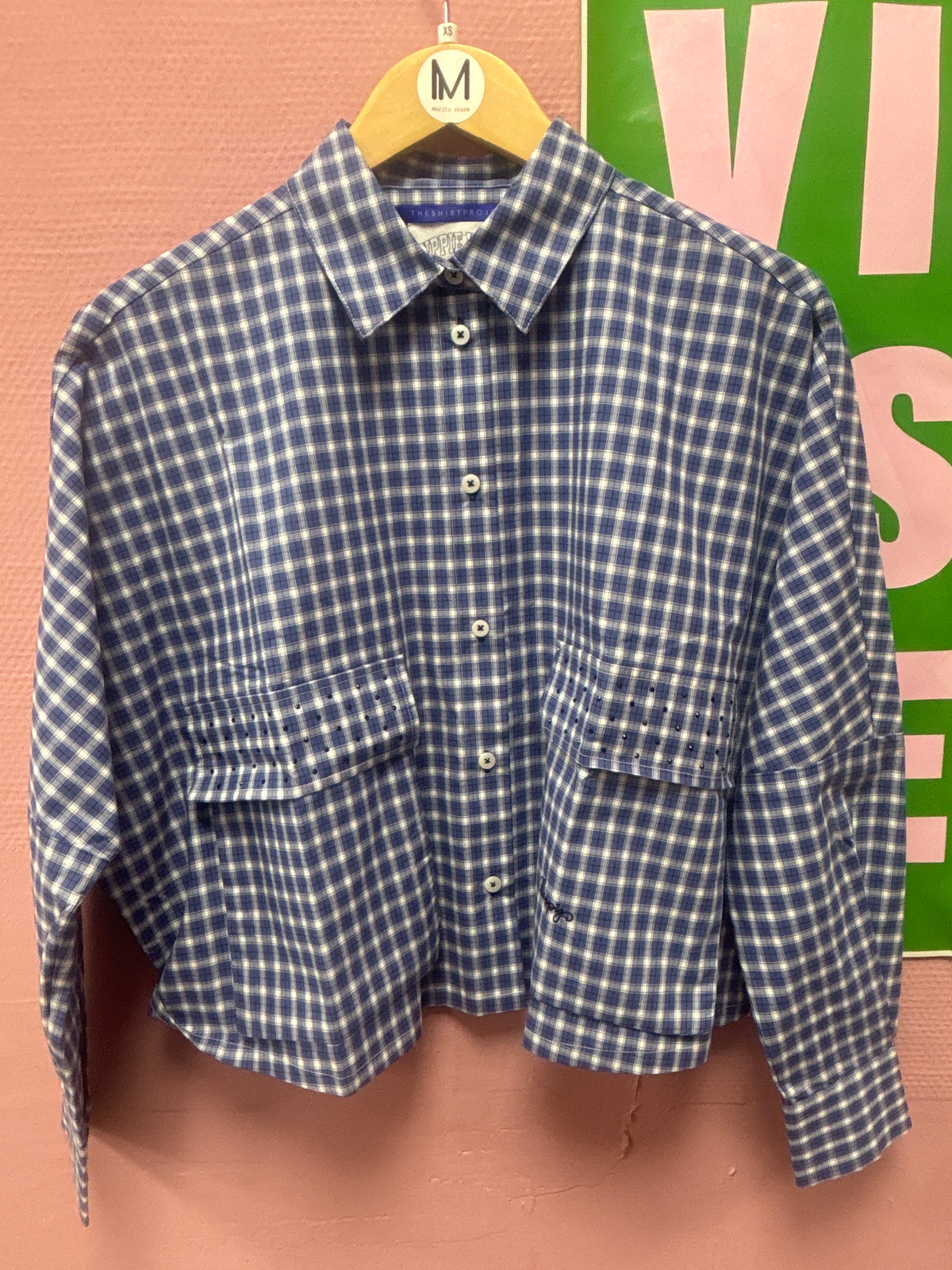 Karo Bluse oversized - The Shirt Project