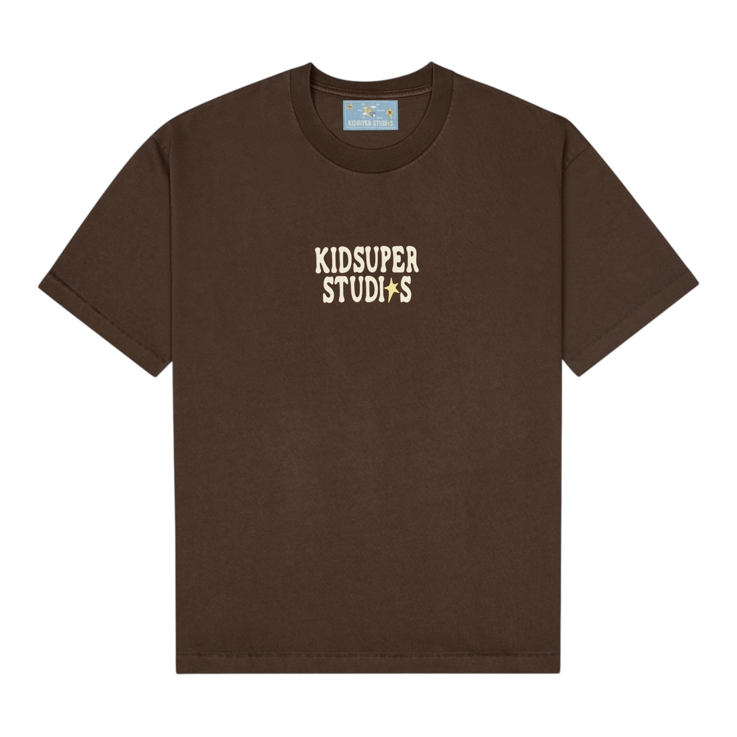 The Boy Who Jumped The Moon Tee Mocha - KidSuper