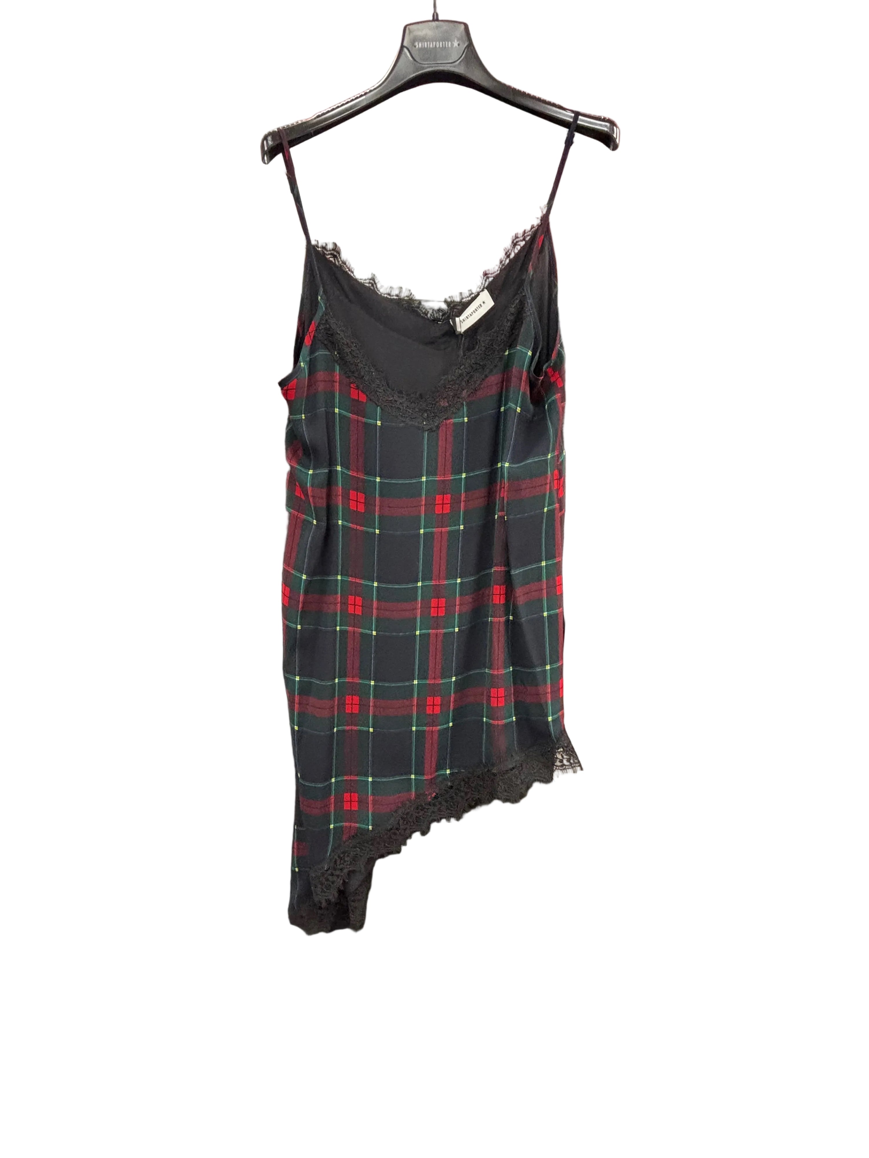 TOP TARTAN BLU - SHIRTAPORTER