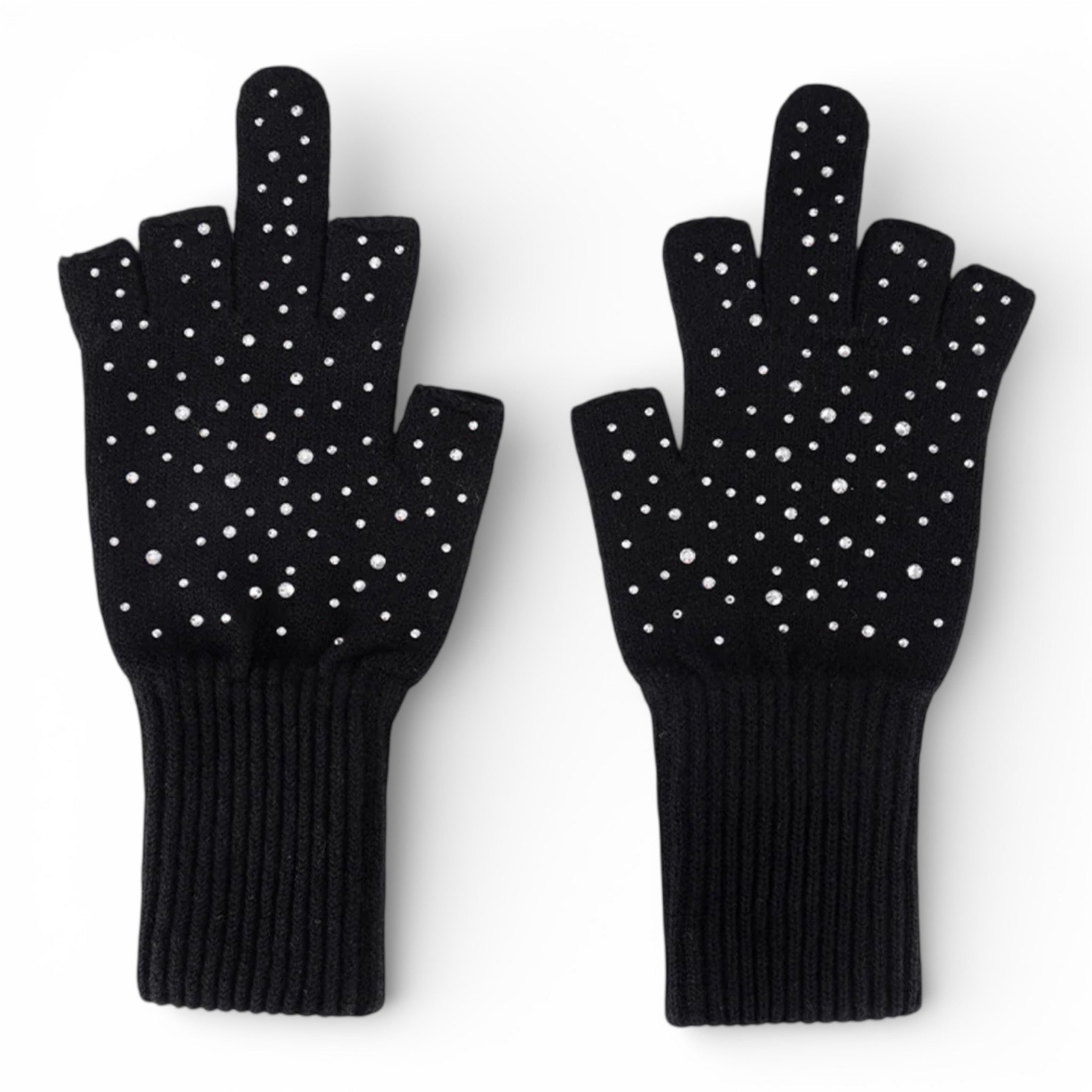 Rhinestone
Fingerless Glove - Supplier Tokyo
