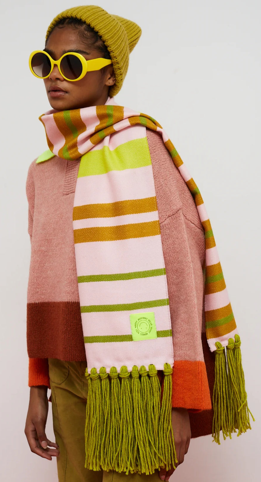 PETAL SCHAL ORANGE - DRBLOOM