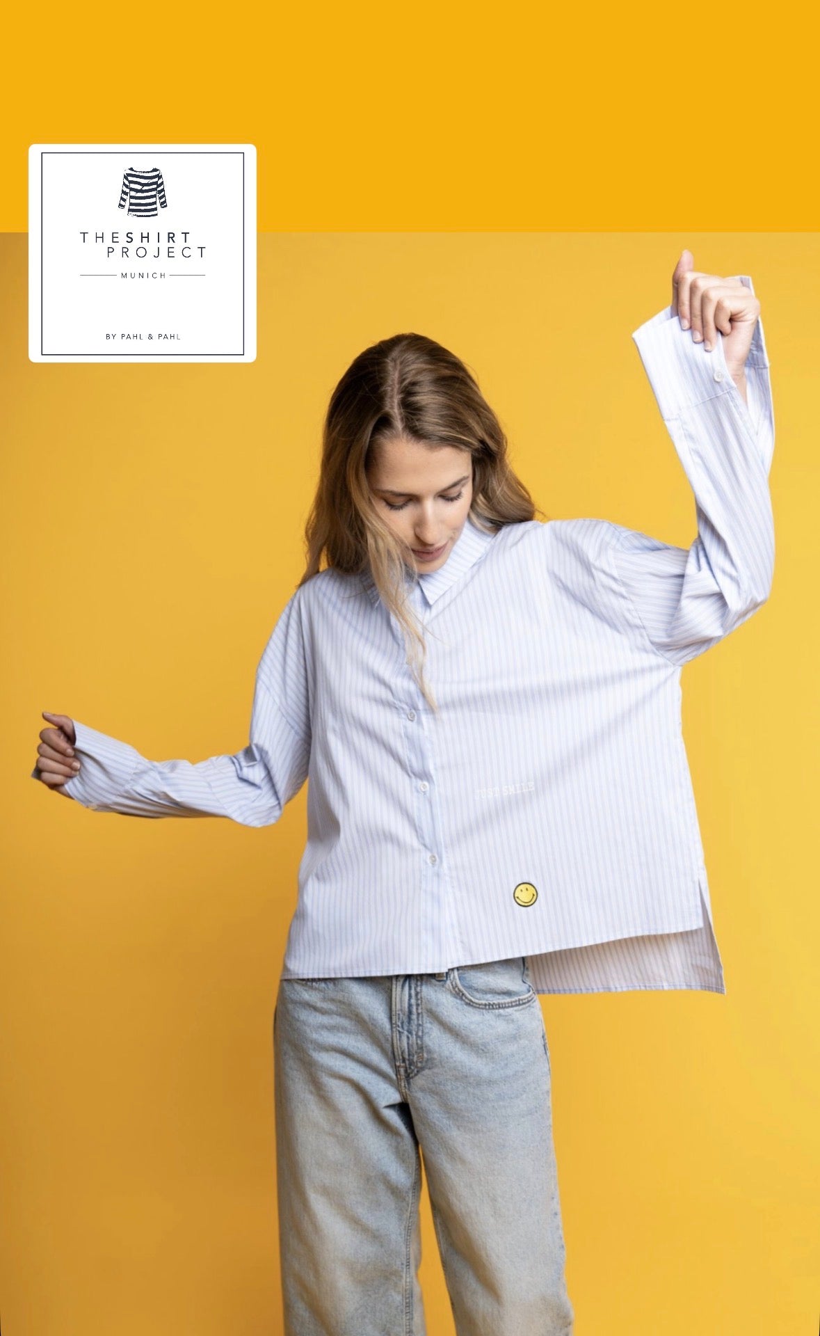 Bluse Smiley - The Shirt Project