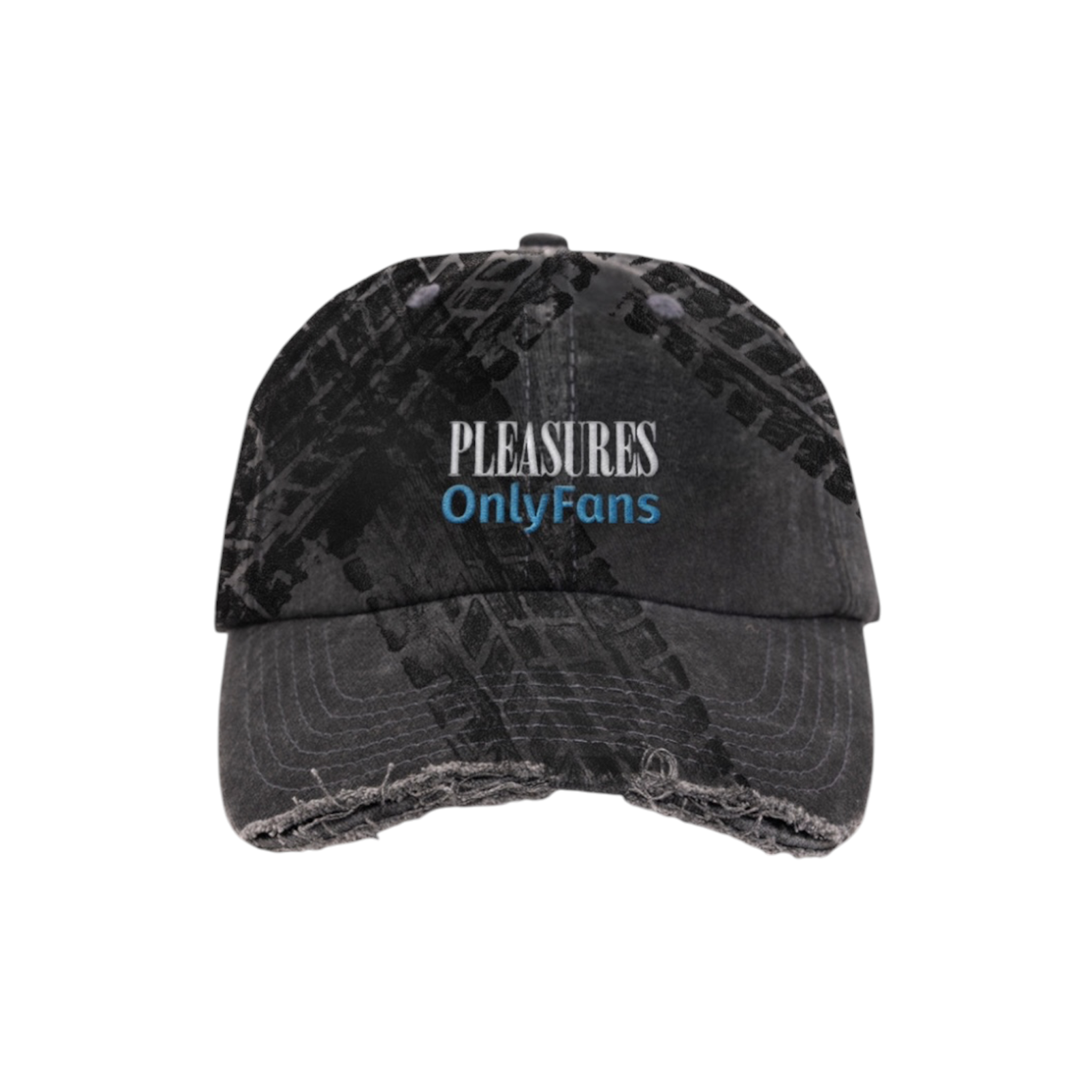 Pleasures x OnlyFans Lockup Hat Black - Pleasures