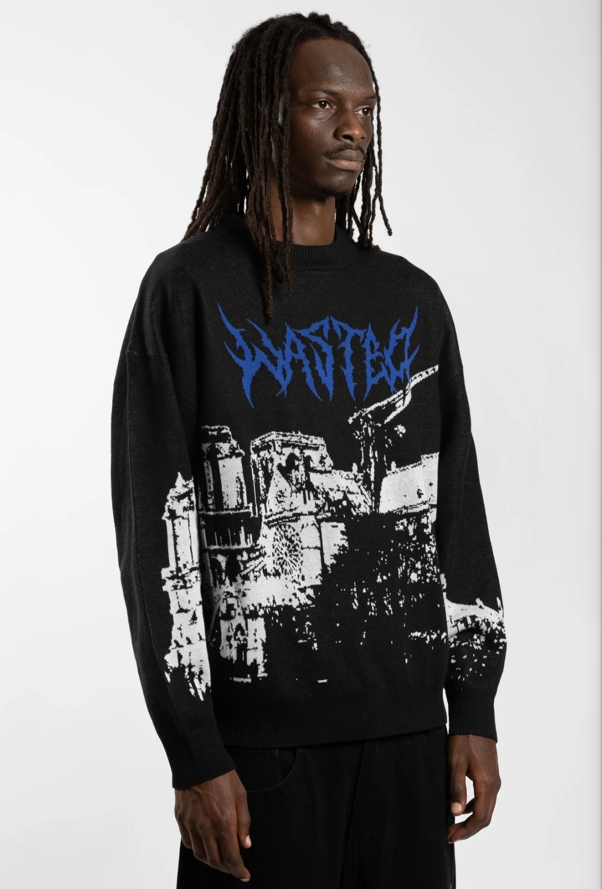 Sweatshirt Vault black - Wasted Paris