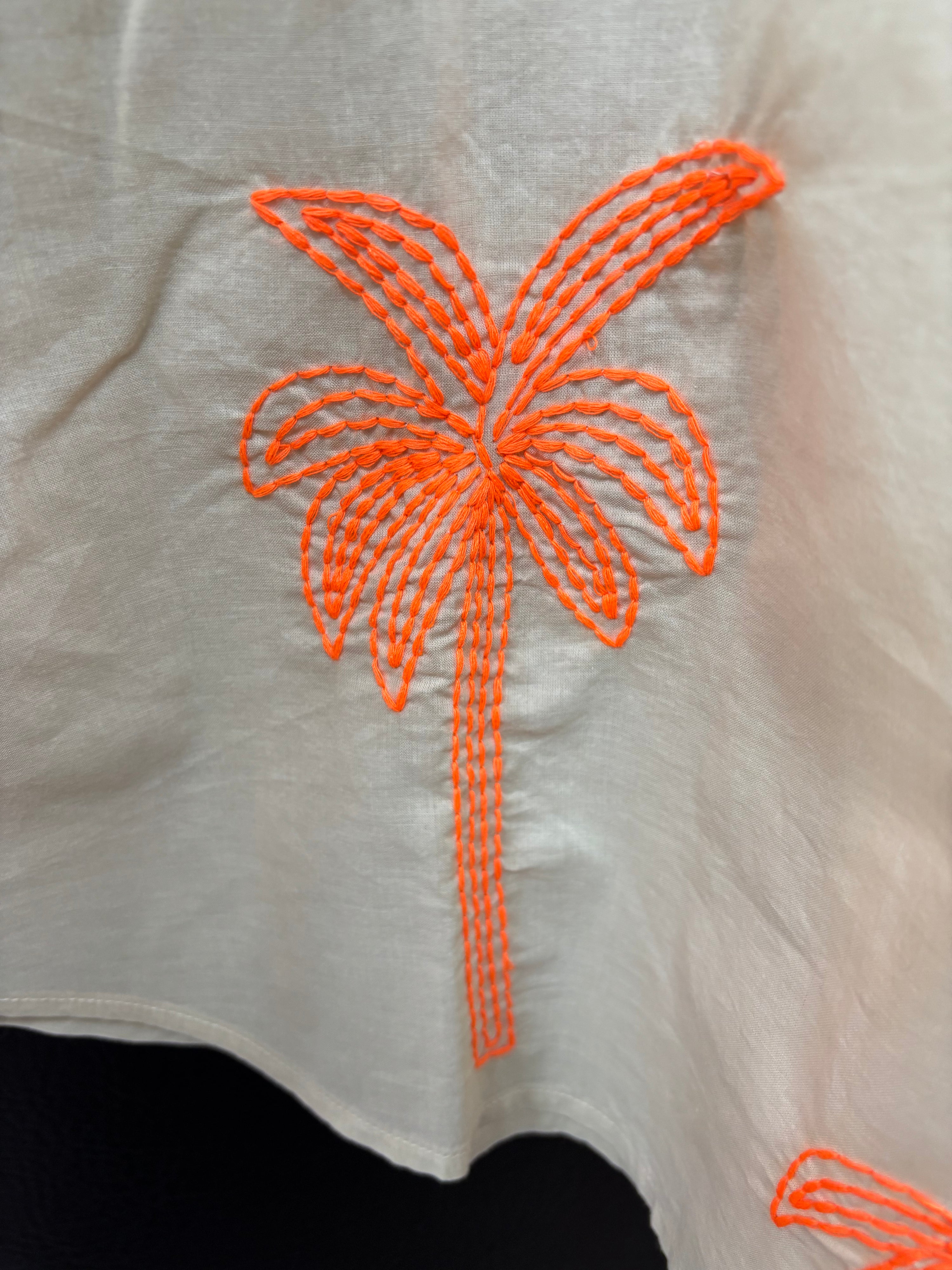 Bluse Palmen sand  -   The Shirt Project