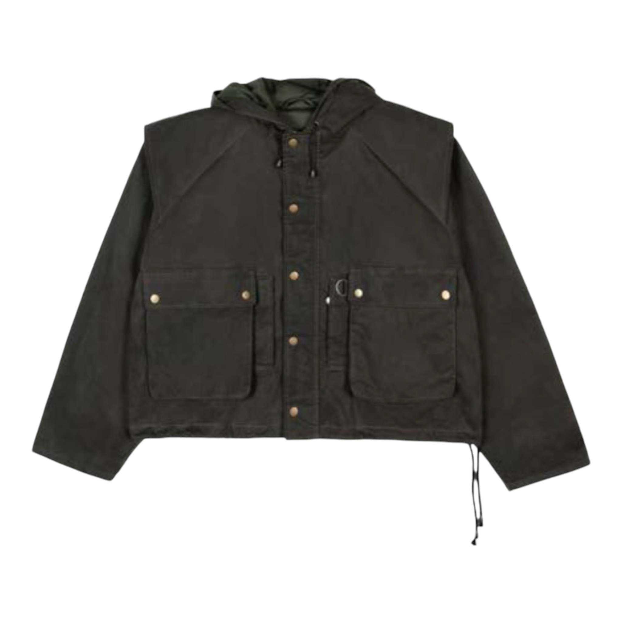 Fisherman Oil Wax Jacket Brown - Basketcase Gallery