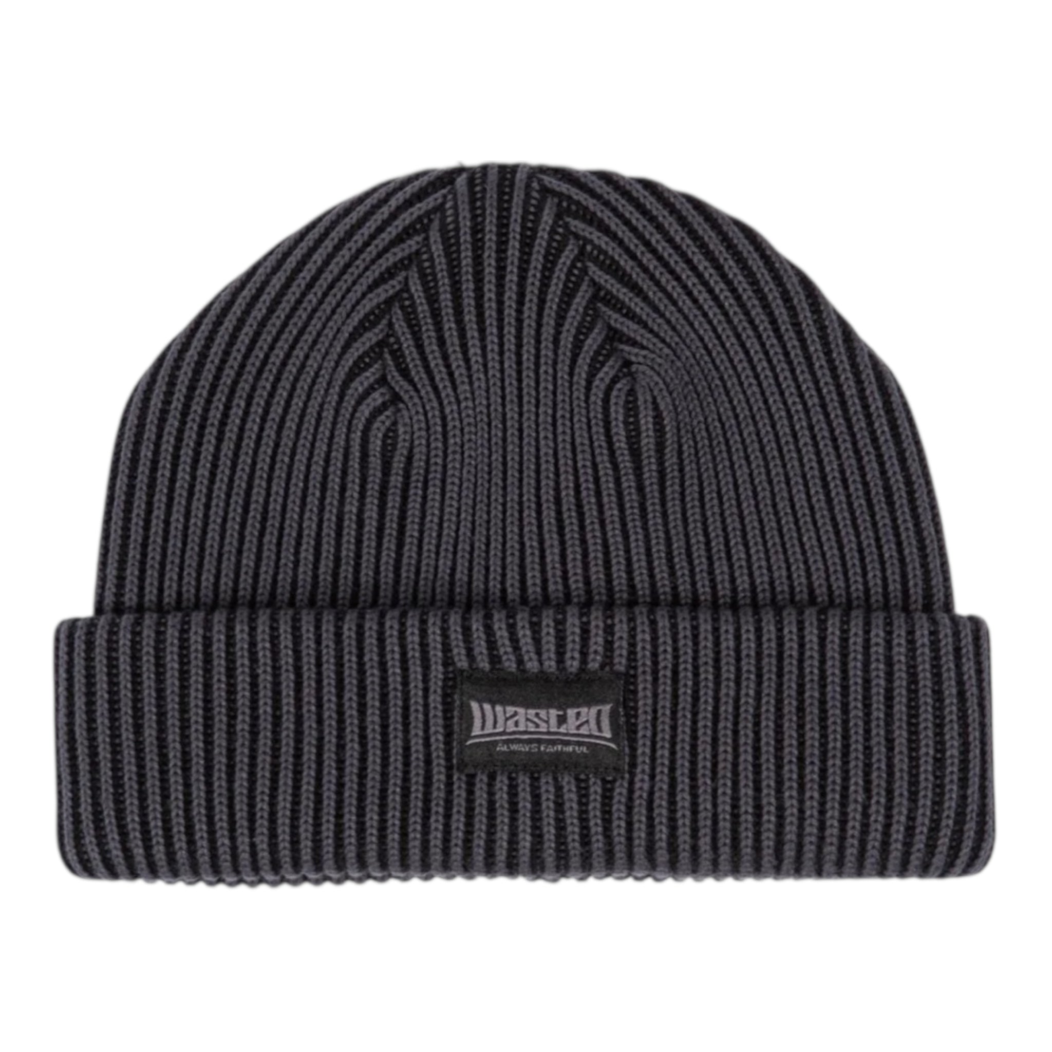 Pusher Beanie black  - Wasted Paris