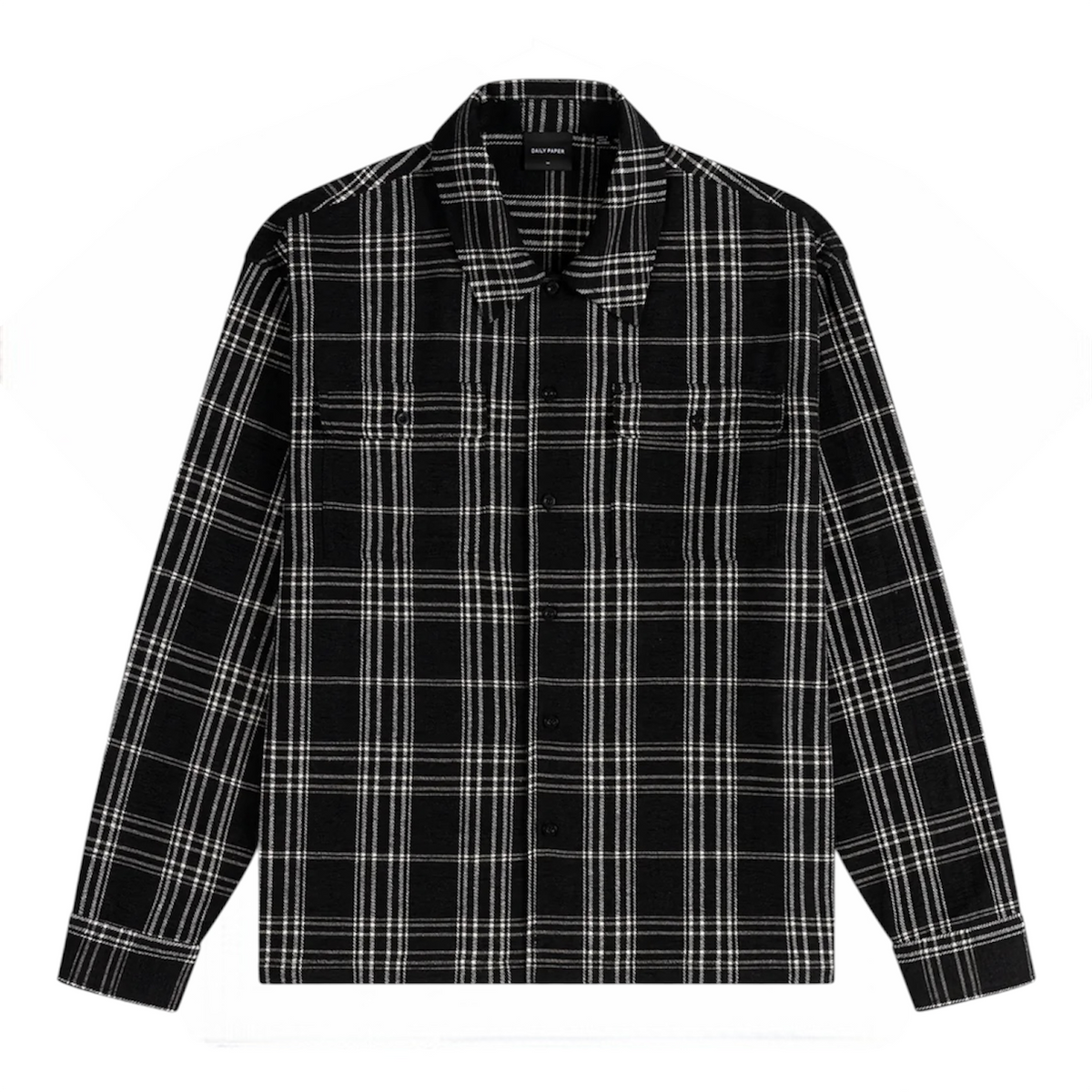 Chenille LS Shirt Black - Daily Paper