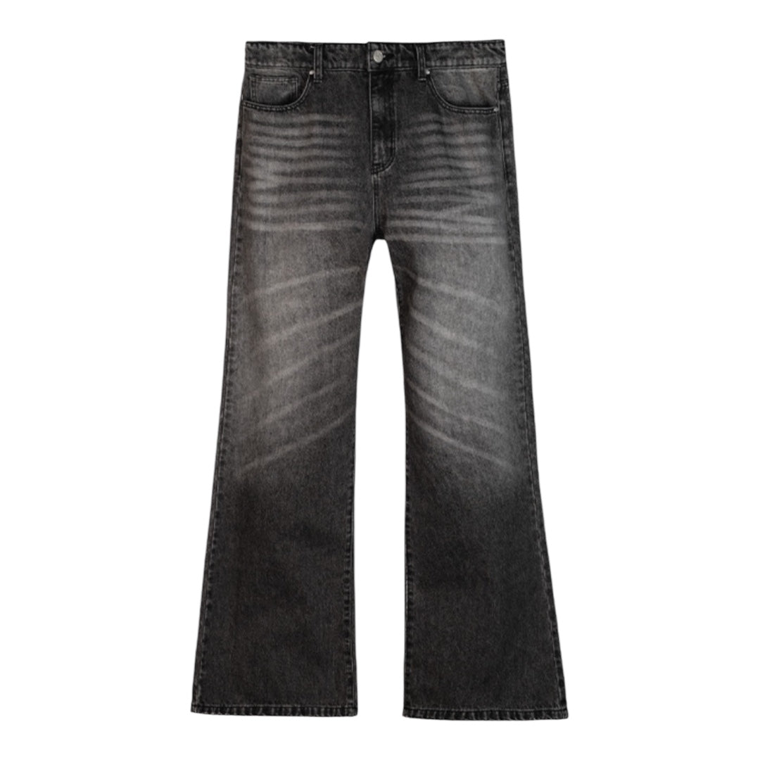 Basketcase Gallery Lax Flair Denim Whisker Wash Front