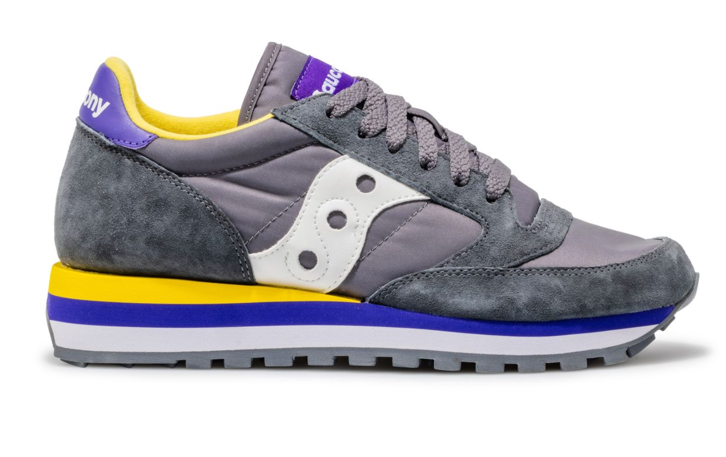 Jazz TriplemGrey/White -  Saucony