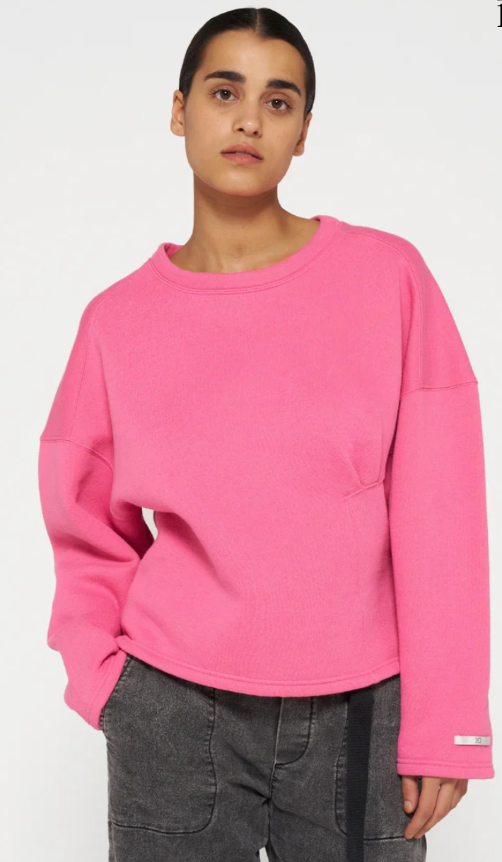 SWEATER SMOCK bright pink - 10DAYS