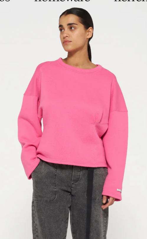 SWEATER SMOCK bright pink - 10DAYS