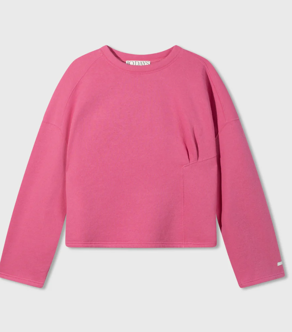 SWEATER SMOCK bright pink - 10DAYS