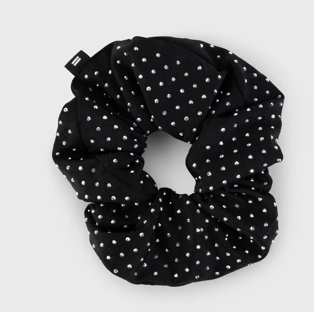 Strass Scrunchie black - 10DAYS