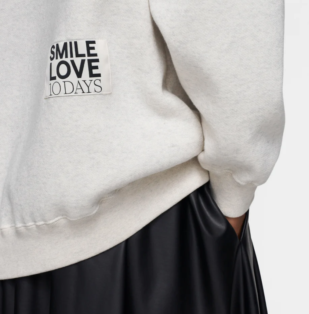 STATEMENT SWEATER SMILE LOVE - 10DAYS