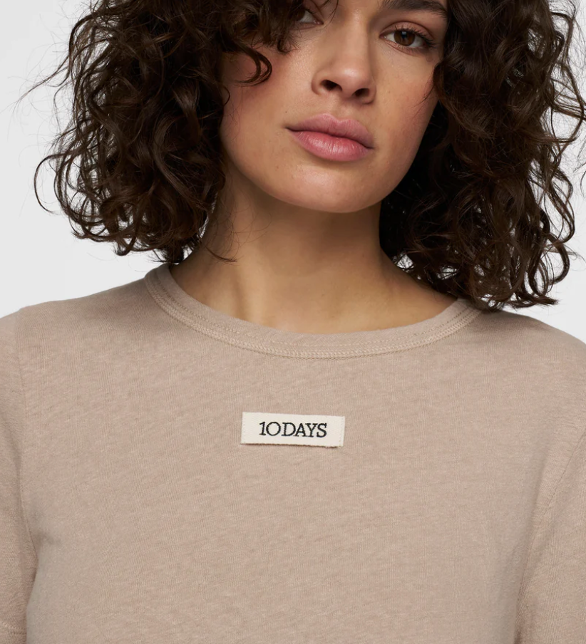 petite tee linen rope - 10DAYS