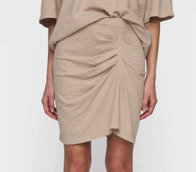 pleated skirt linen rope - 10DAYS