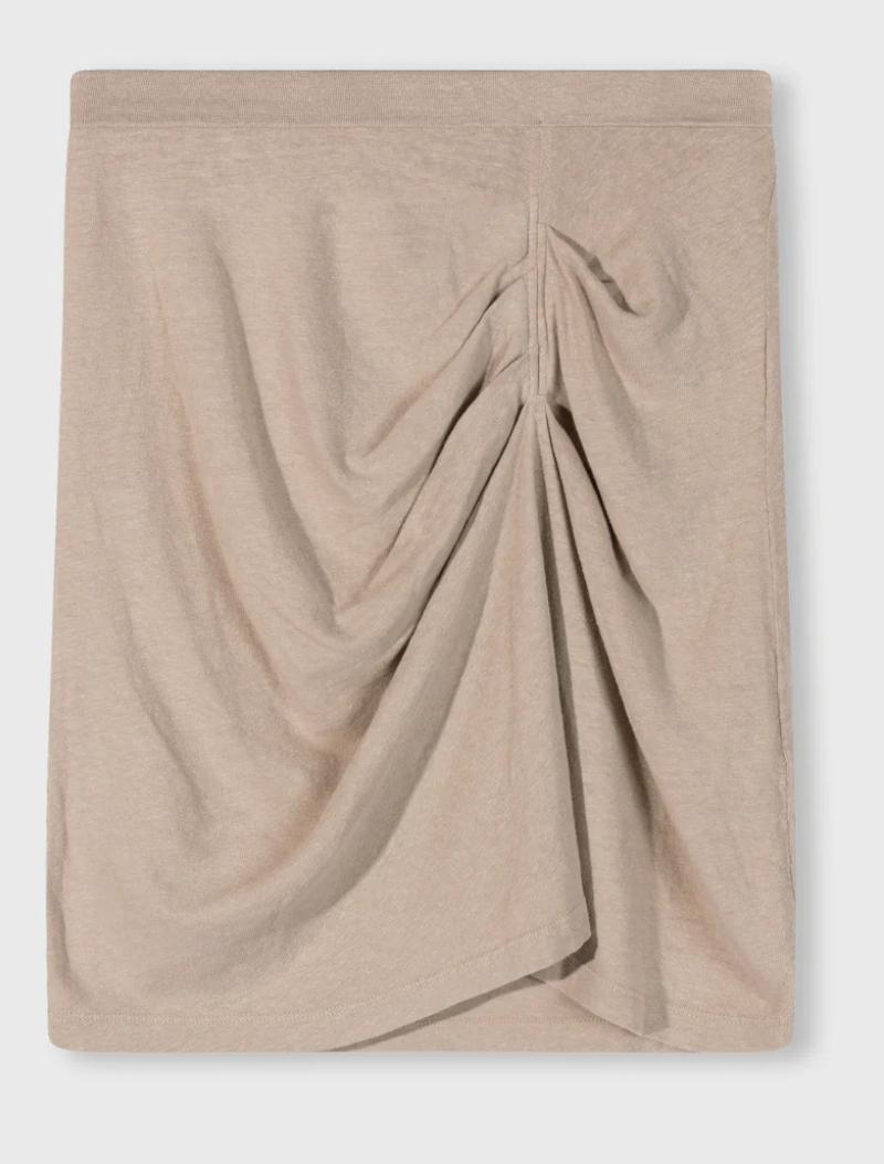 pleated skirt linen rope - 10DAYS