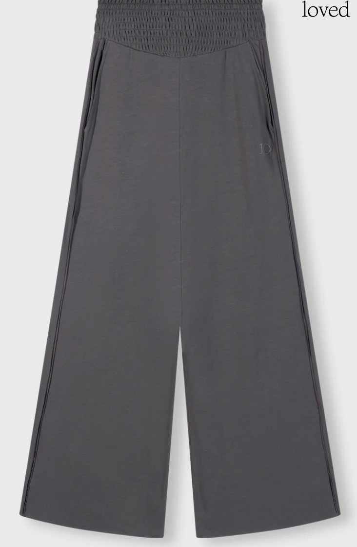 smock waistband pants - 10DAYS