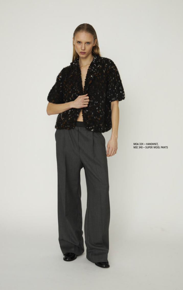 LADIES HANDKNIT CARDIGAN black - Dawn x Dare