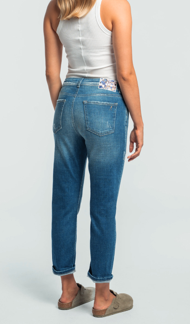 Relaxed Fit in darkblue- GOLDGARN