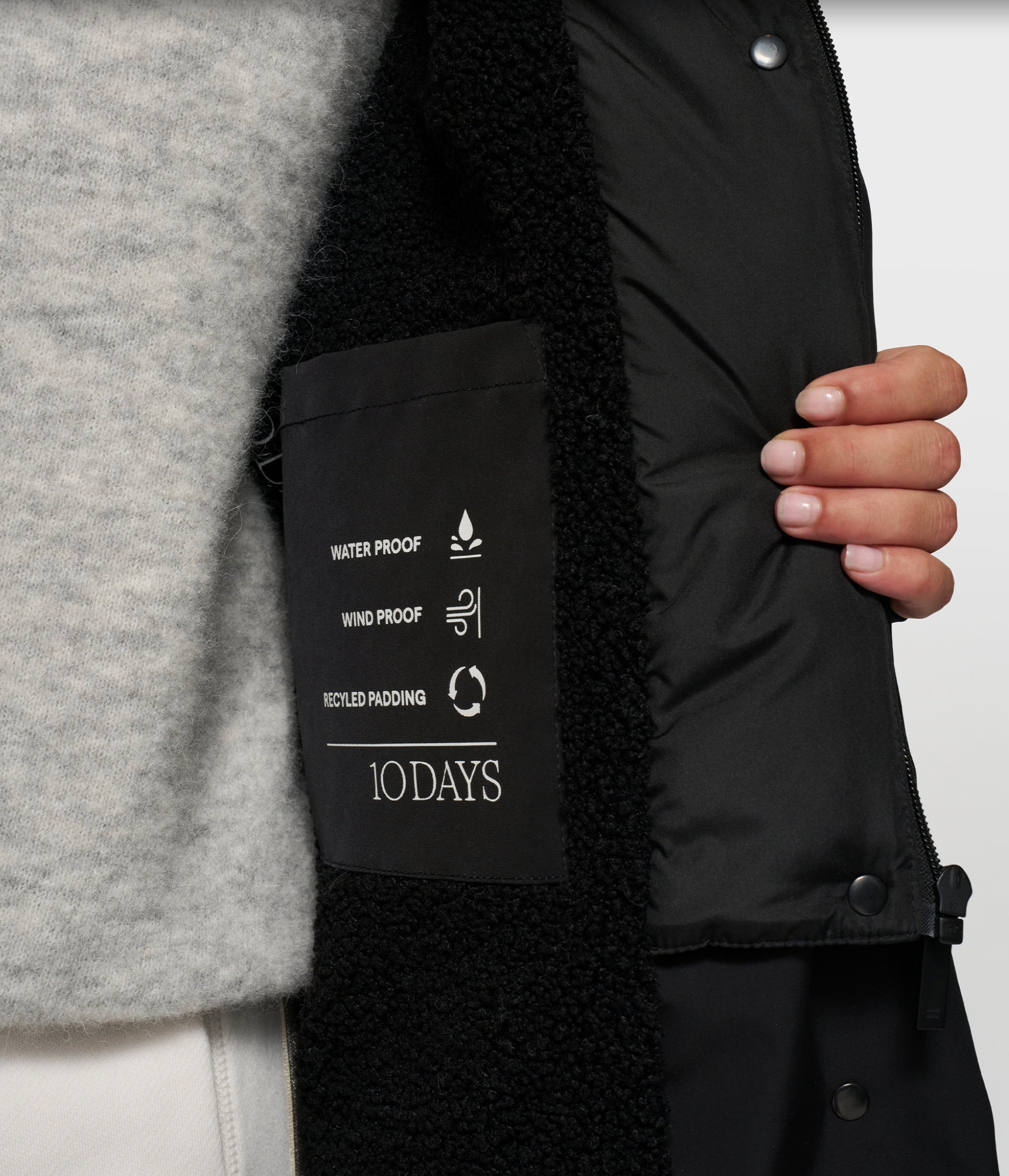 The Cool Coat  black - 10DAYS