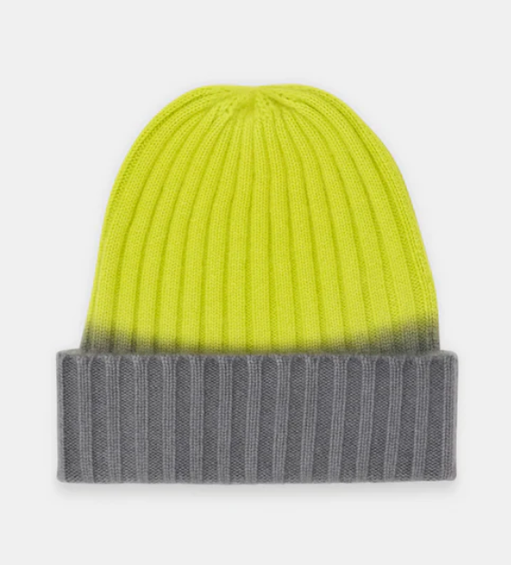 Beanie Shade/Neon Yellow - V von Goat