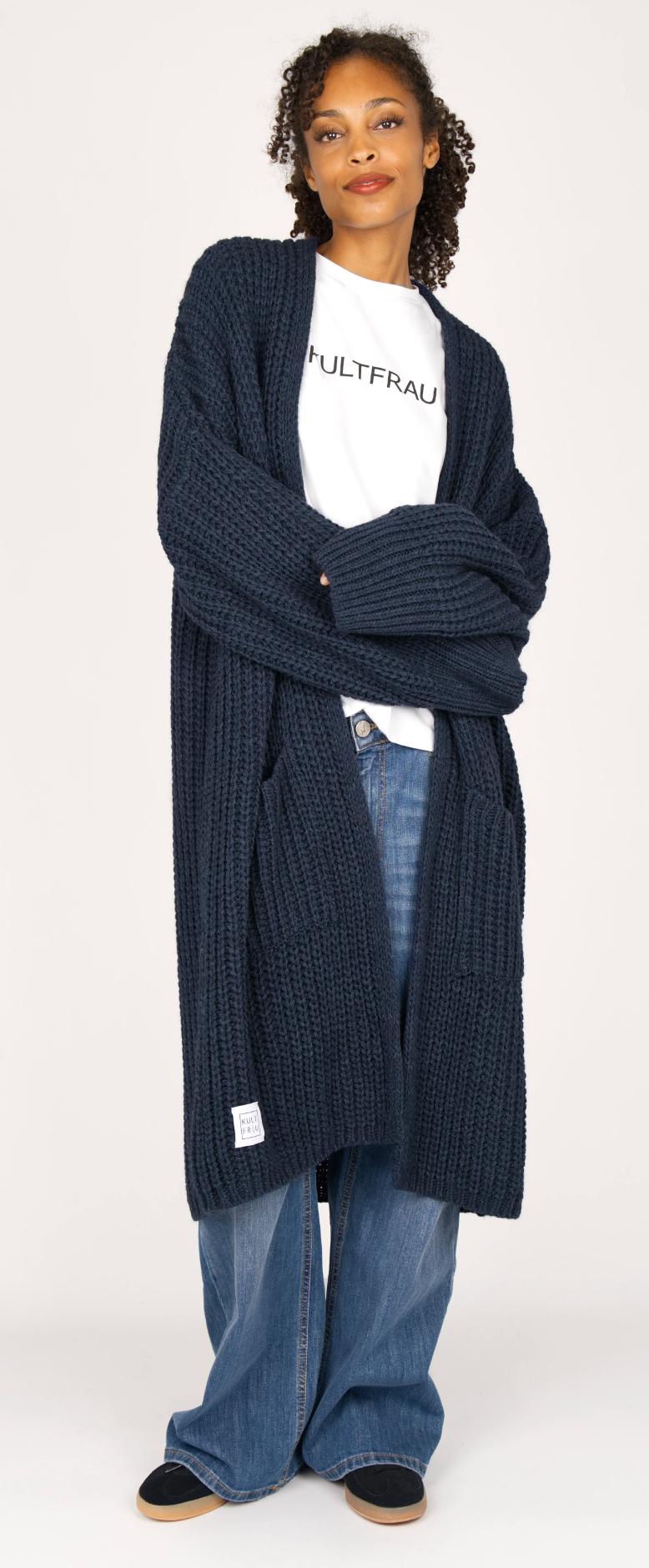 LOLLYTA Strickcardigan navy  - KULTFRAU