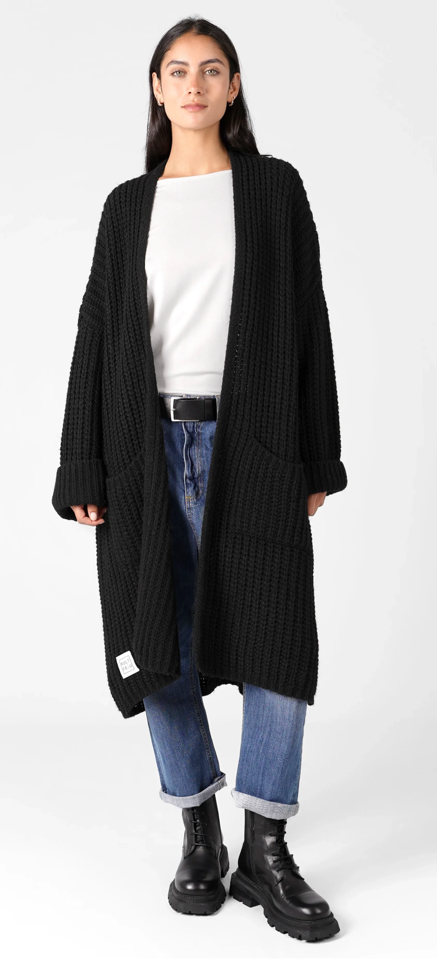 LOLLYTA Strickcardigan black  - KULTFRAU (Kopie)