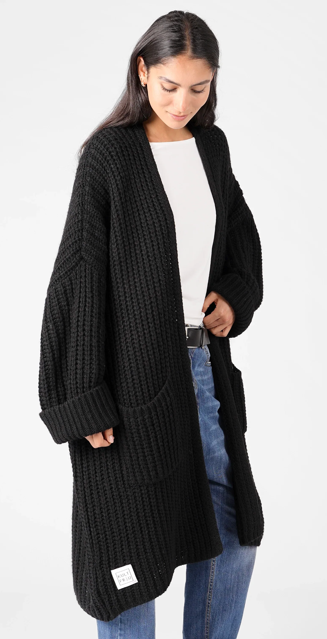 LOLLYTA Strickcardigan black  - KULTFRAU (Kopie)
