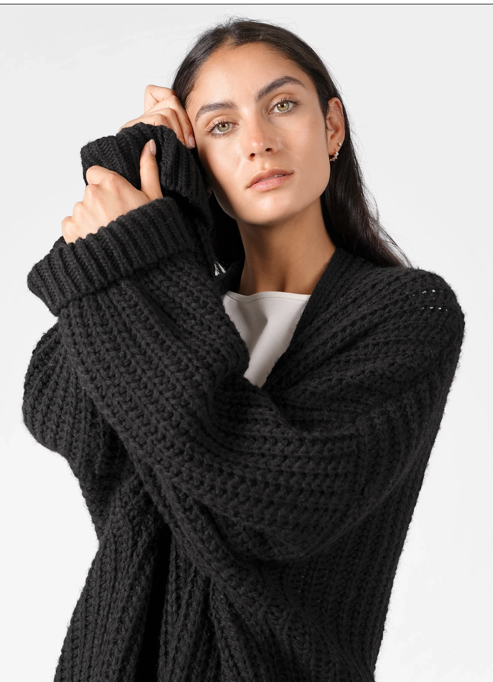LOLLYTA Strickcardigan black  - KULTFRAU (Kopie)