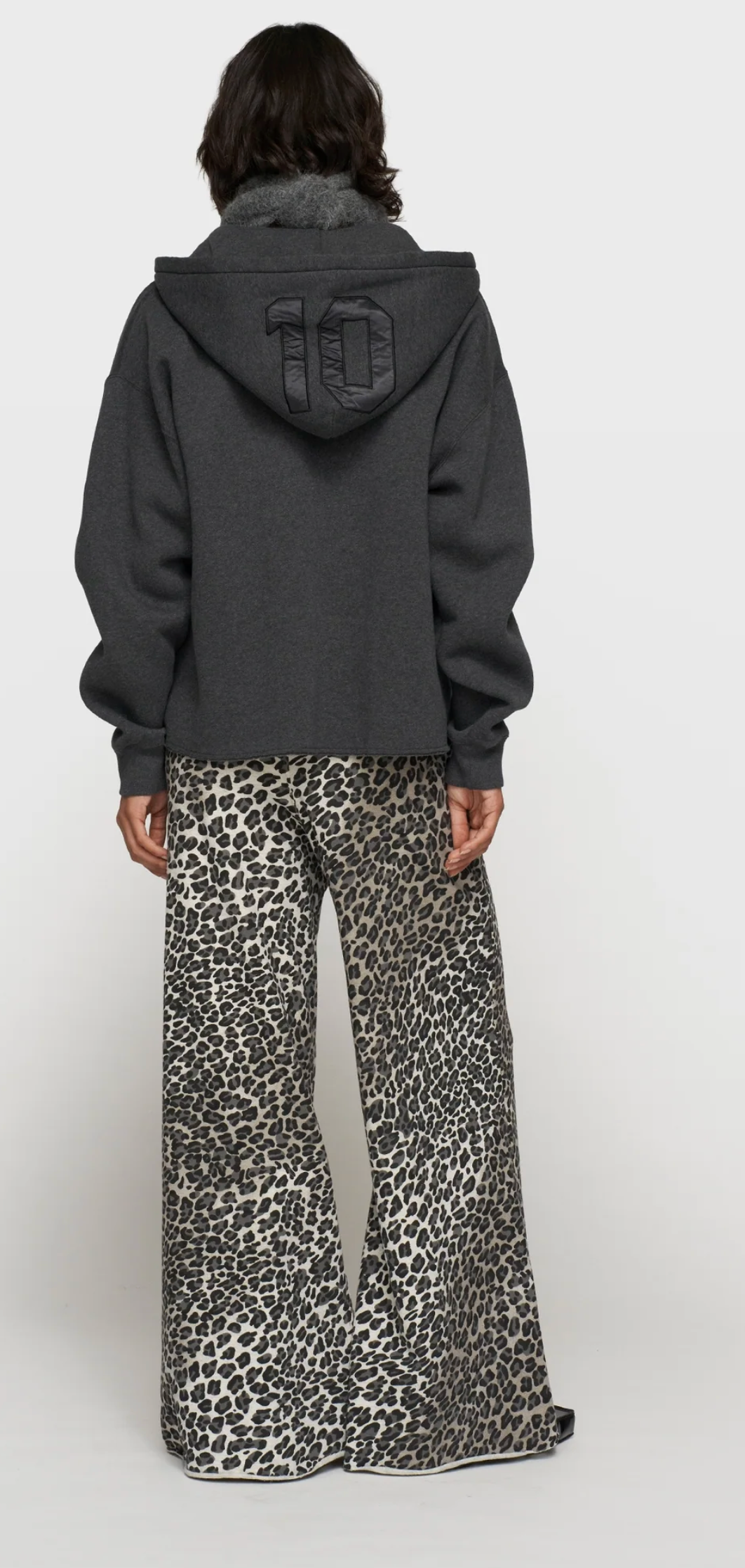 wide leg jogger leopard- 10DAYS