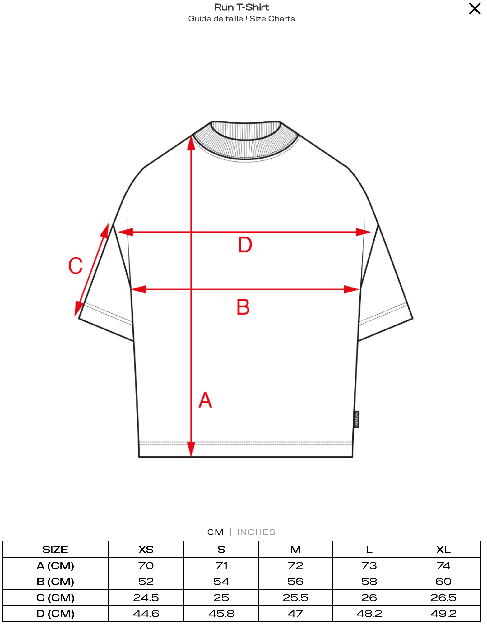 Run T-Shirt Black - Wasted Paris