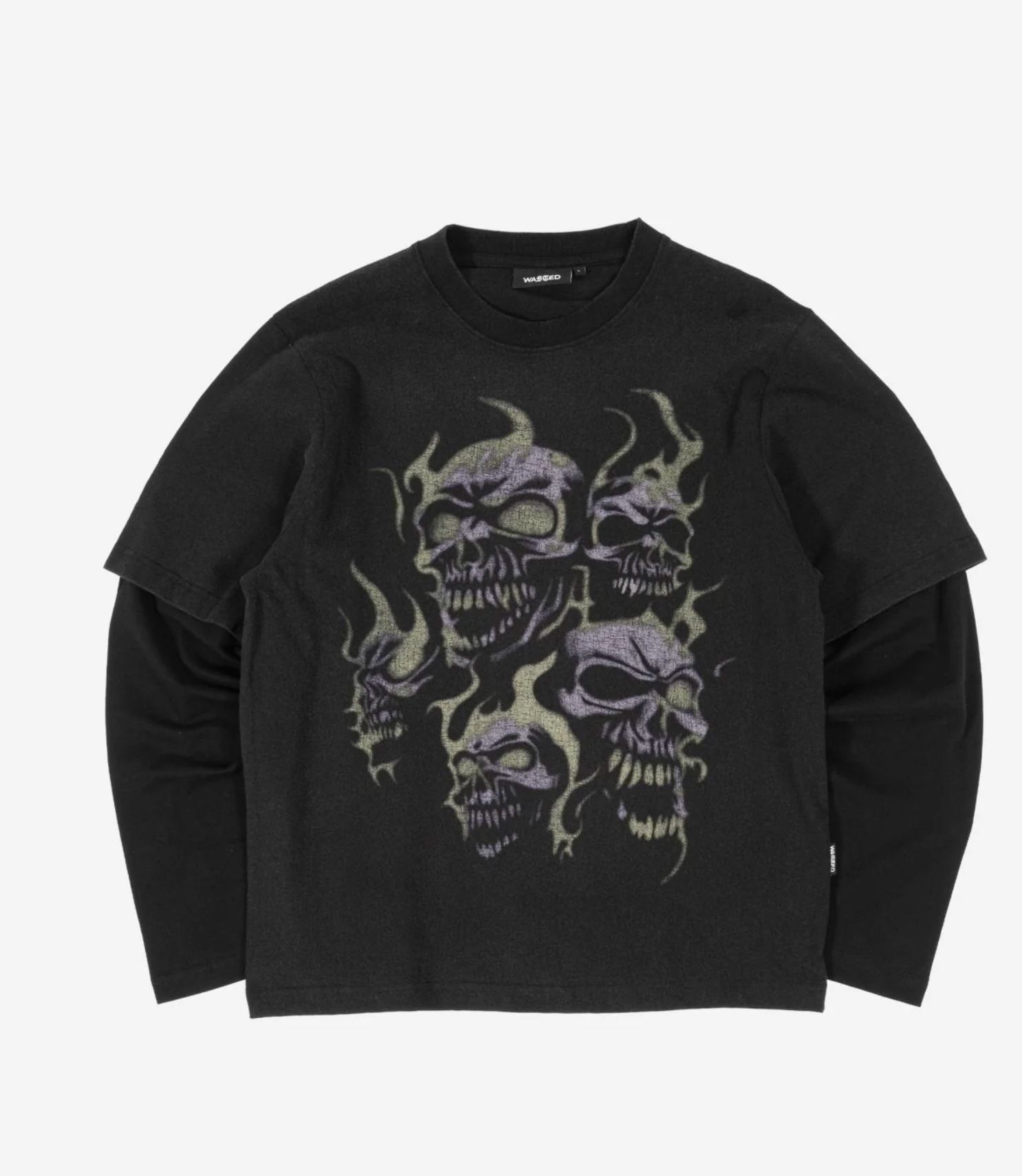 Skull Longsleeve - Wasted Paris