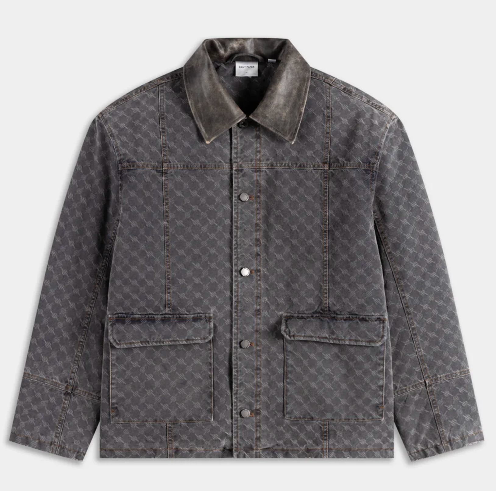 Monogram Worker Jacket grey - Daily Paper