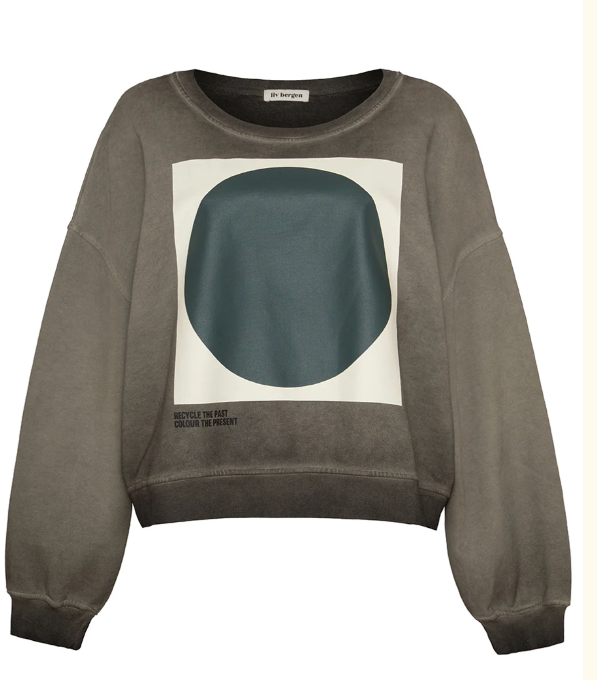 Sweater organgic in mocca- Liv Bergen